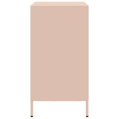 Skjenk DIV. rosa 68x39x73,5 cm kaldvalset stål