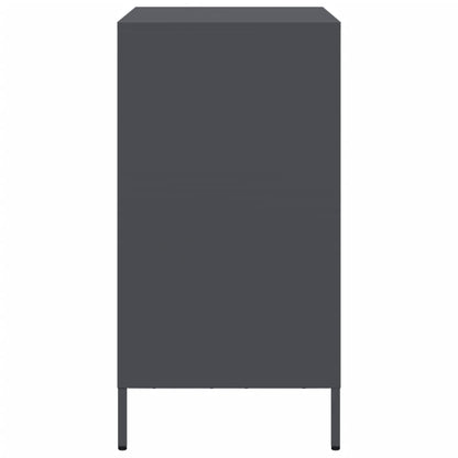 Skjenk DIV. antrasitt 68x39x73,5 cm kaldvalset stål