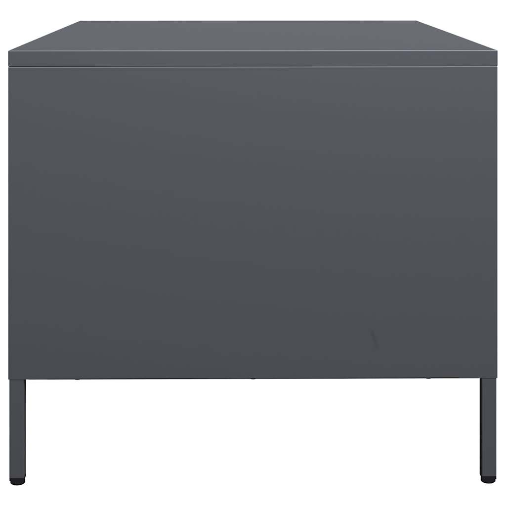 Salongbord Sofabord DIV. antrasitt 101,5x50x43,5 cm kaldvalset stål