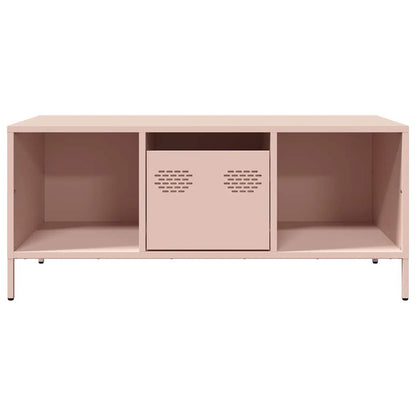 Salongbord Sofabord DIV. rosa 101,5x50x43,5 cm kaldvalset stål