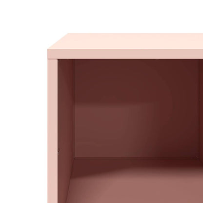 Salongbord Sofabord DIV. rosa 101,5x50x43,5 cm kaldvalset stål