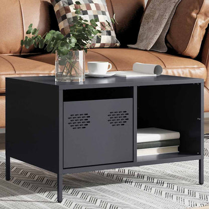 Salongbord Sofabord DIV. antrasitt 68,5x50x43,5 cm kaldvalset stål