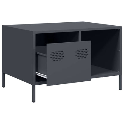 Salongbord Sofabord DIV. antrasitt 68,5x50x43,5 cm kaldvalset stål