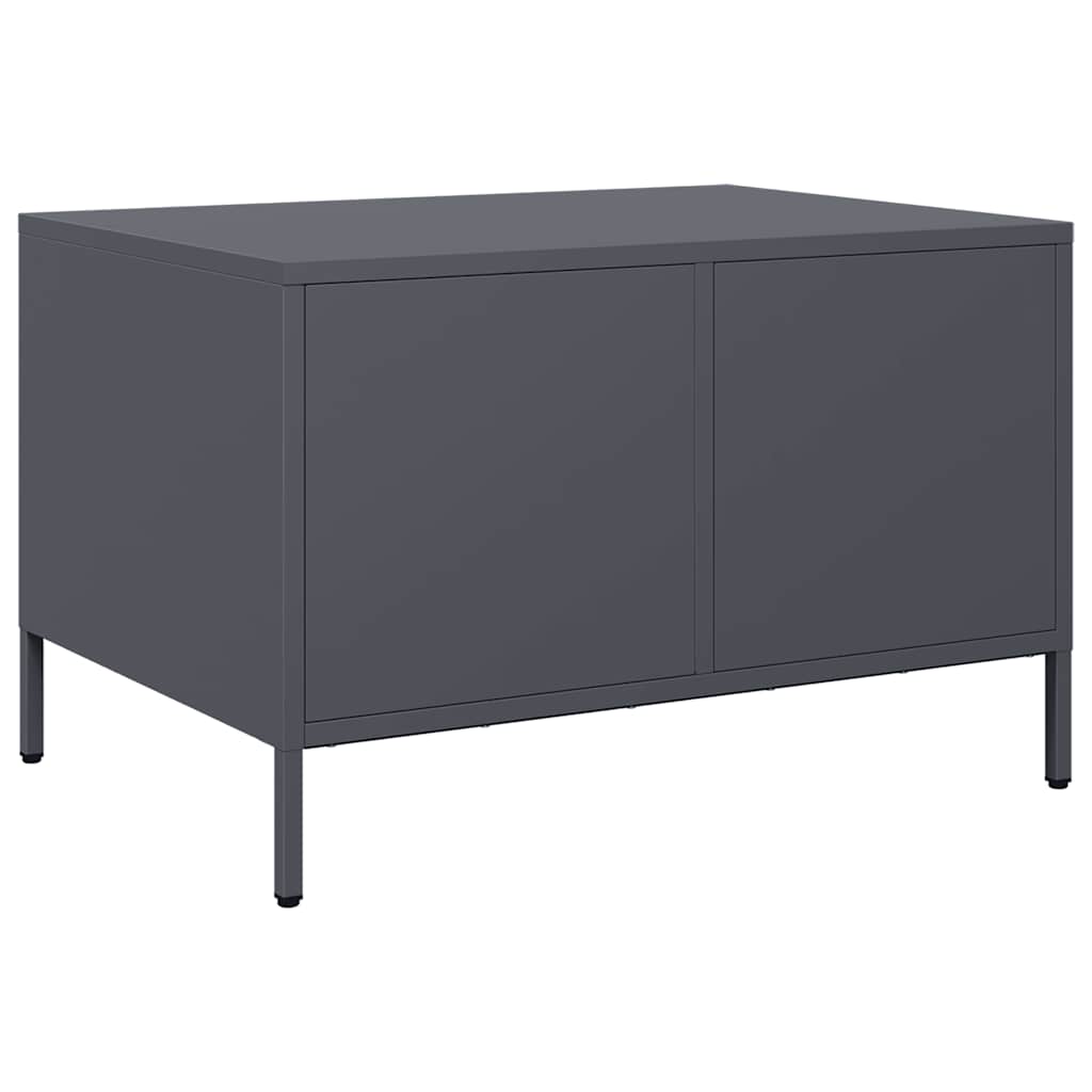 Salongbord Sofabord DIV. antrasitt 68,5x50x43,5 cm kaldvalset stål