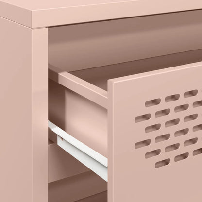 Skjenk DIV. rosa 68x39x73,5 cm kaldvalset stål