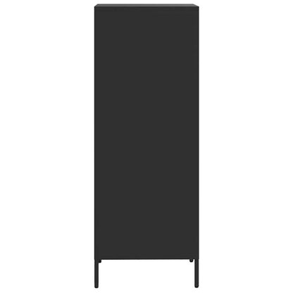 Skap DIV. Svart 35x39x103,5 cm stål