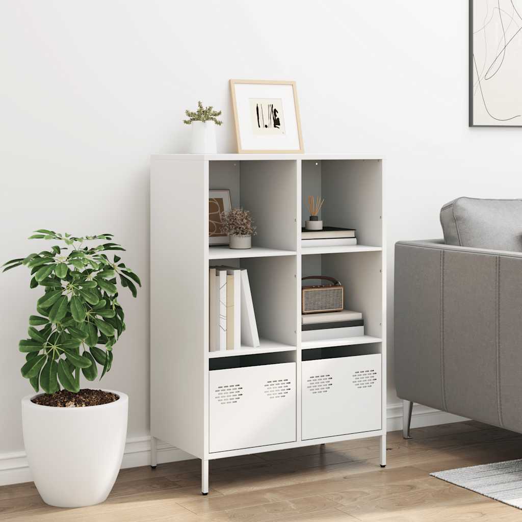 Skap Hvit 68x39x103,5 cm stål