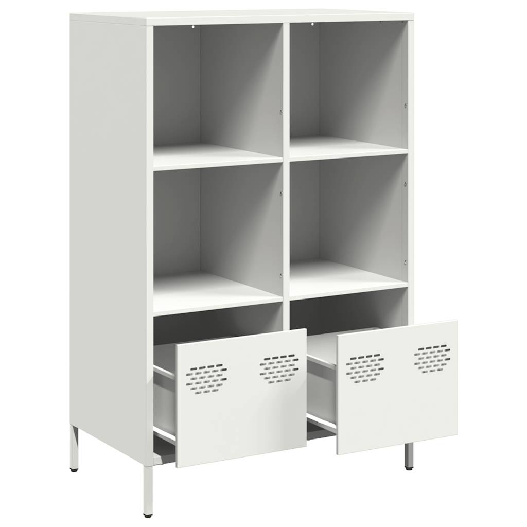 Skap Hvit 68x39x103,5 cm stål