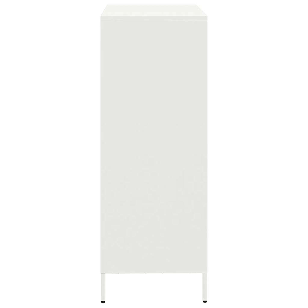Skap Hvit 68x39x103,5 cm stål