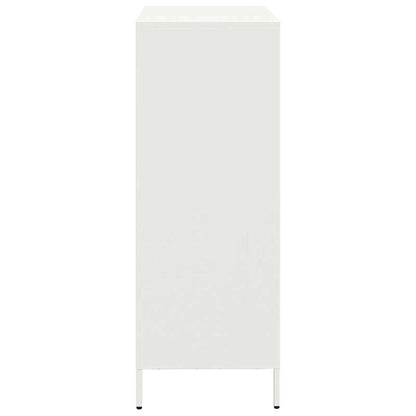 Skap Hvit 68x39x103,5 cm stål