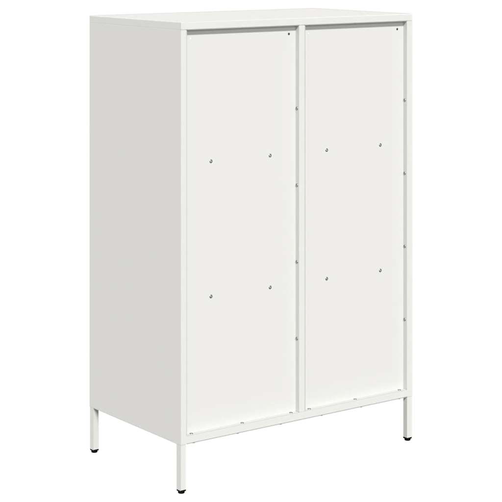 Skap Hvit 68x39x103,5 cm stål