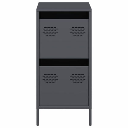 Skjenk DIV. antrasitt 35x39x73,5 cm kaldvalset stål