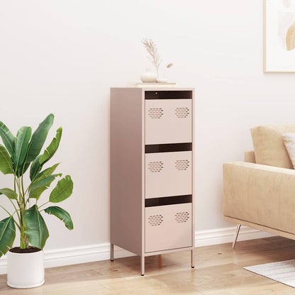 Skap DIV. rosa 39x35x103,5 cm stål