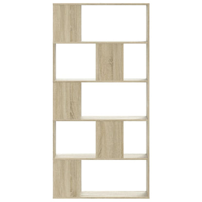 Bokhylle Sonoma Eik 5 etasjer 80,5x23,5x162,5 cm