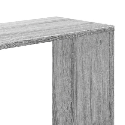 Bokhylle Sonoma Grå 5 etasjer 80,5x23,5x162,5 cm