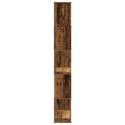 Bokhylle Gammelt Tre 5 etasjer 80,5x23,5x162,5cm