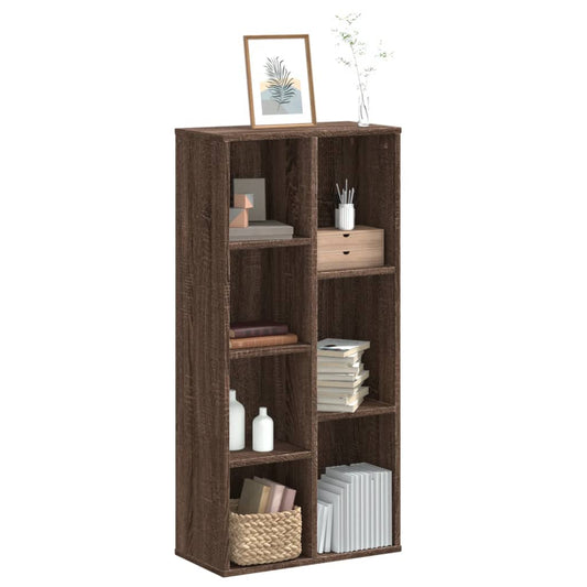 Bokhylle Brun Eik 50x25x105 cm