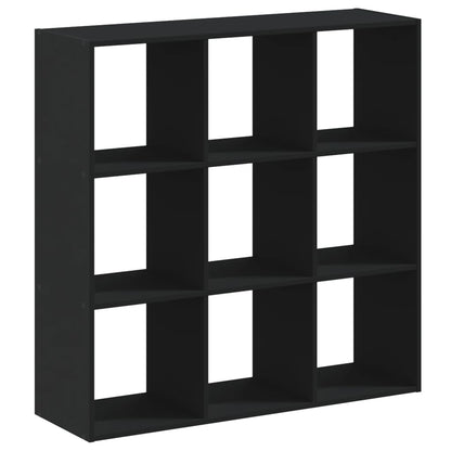 Bokhylle Svart 102x32x102 cm