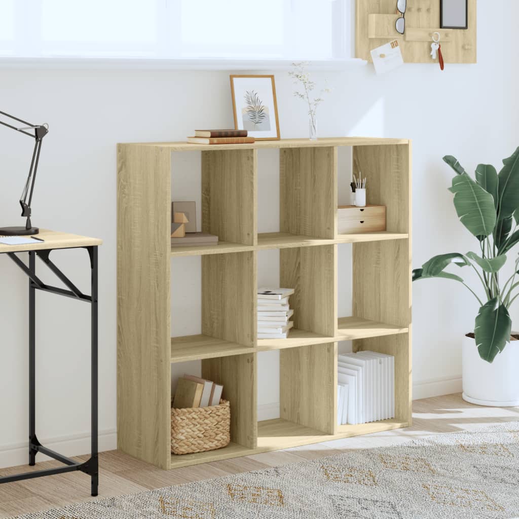 Bokhylle Sonoma Eik 102x32x102 cm
