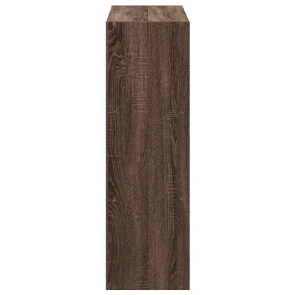 Bokhylle Brun Eik 102x32x102 cm