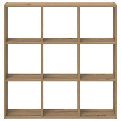 Bokhylle artisan eik 102x32x102 cm konstruert tre