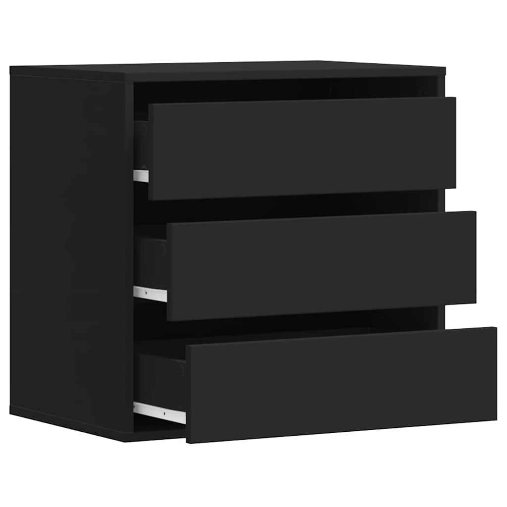 Kommode Svart 60x41x58 cm