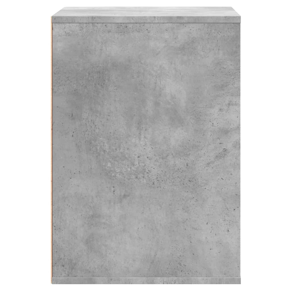 Kommode Betonggrå 60x41x58 cm