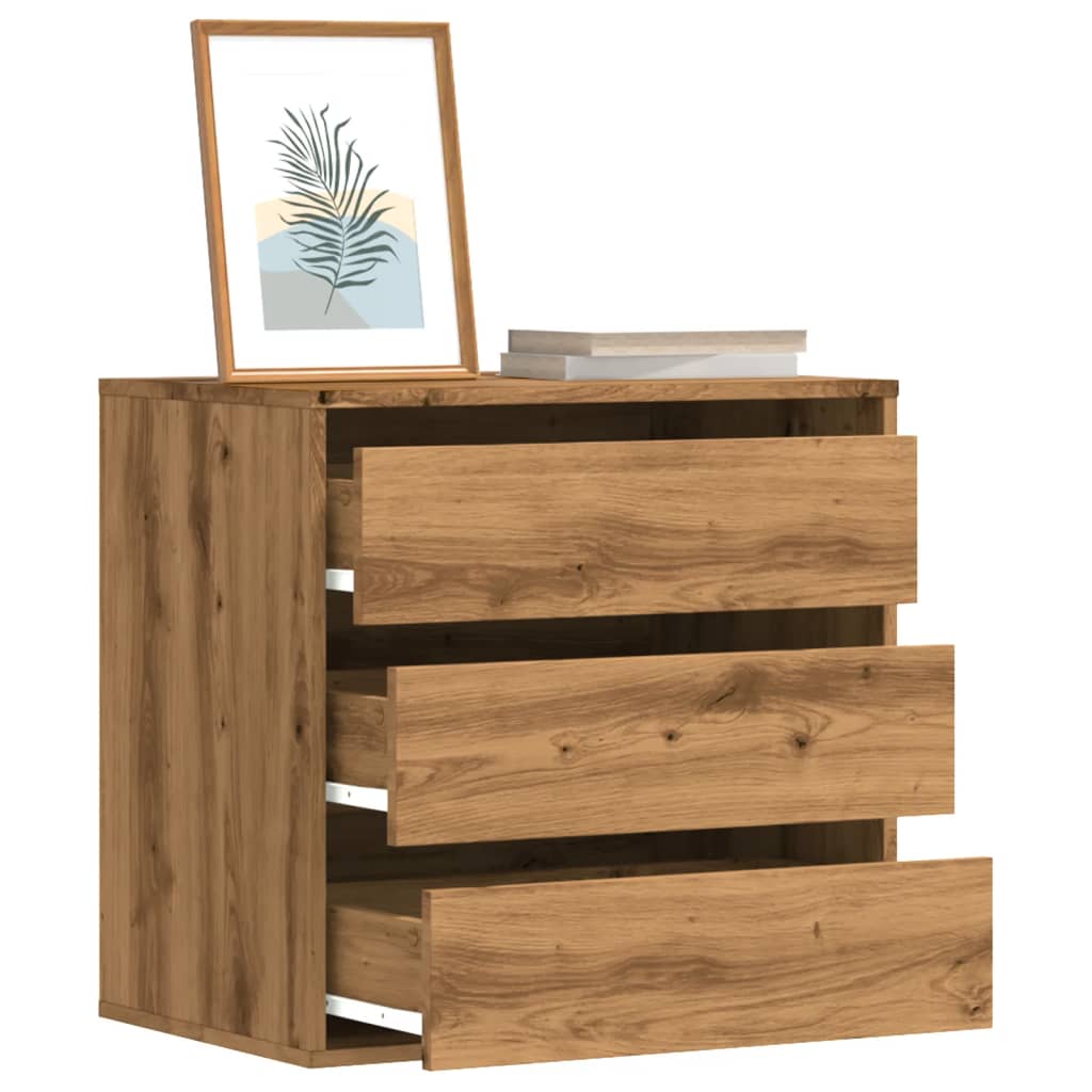 Kommode Brun Eik 60x41x58 cm