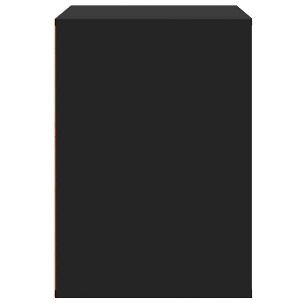Kommode Svart 80x41x58 cm