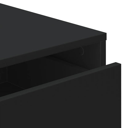 Kommode Svart 80x41x58 cm