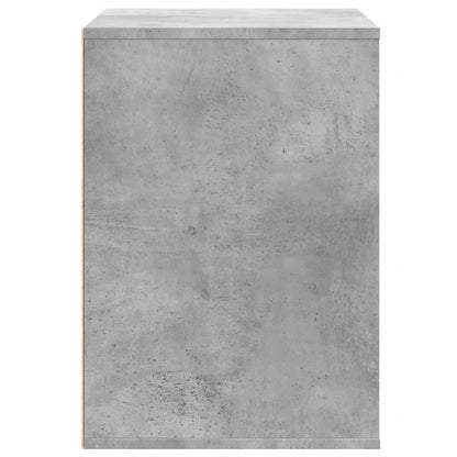 Kommode Betonggrå 80x41x58 cm