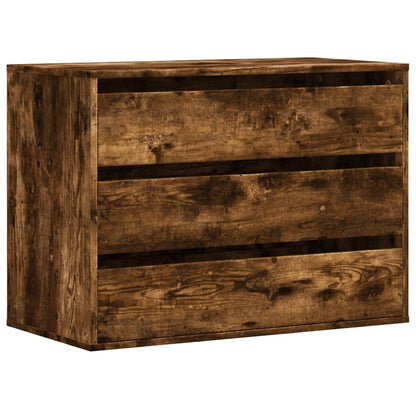 Kommode Røkt Eik 80x41x58 cm