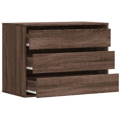Kommode Brun Eik 80x41x58 cm