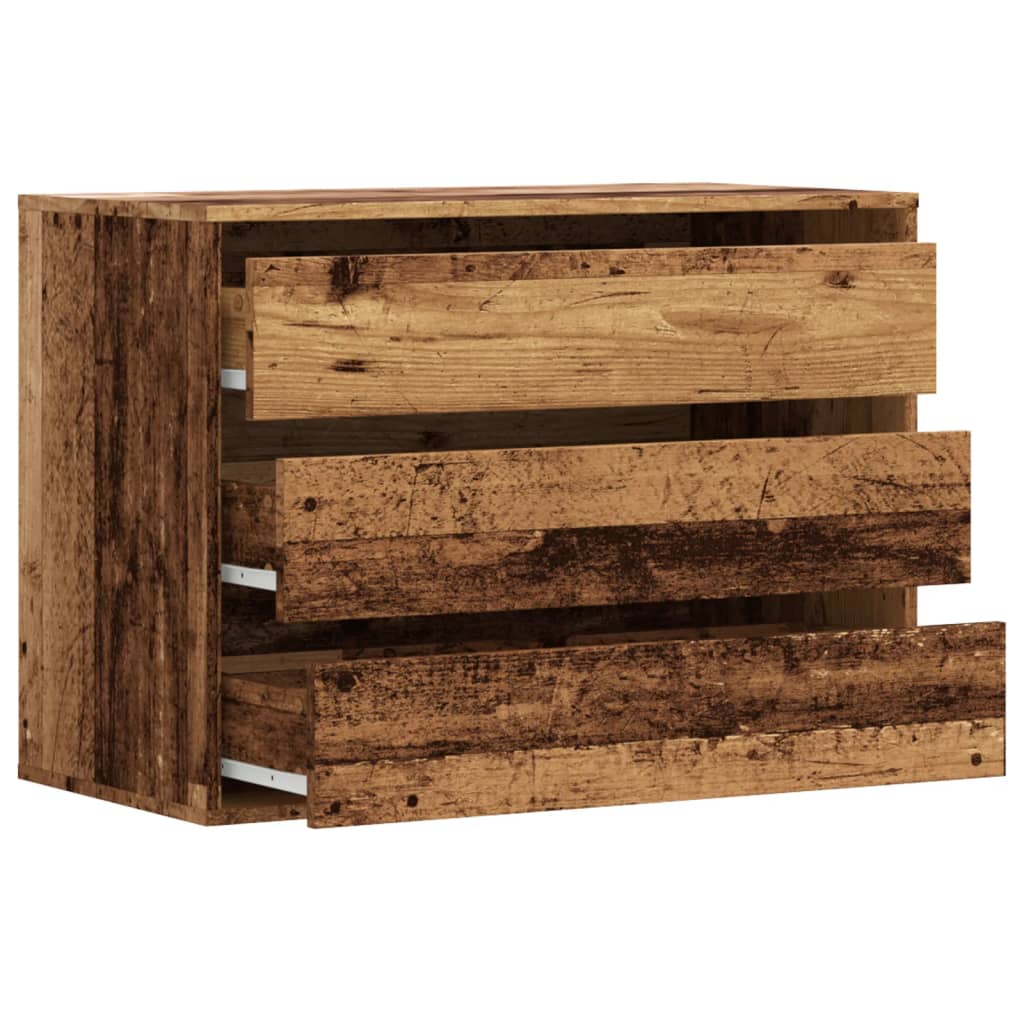Kommode Gammelt Tre 80x41x58 cm