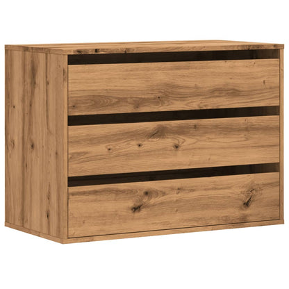 Kommode Brun Eik 80x41x58 cm