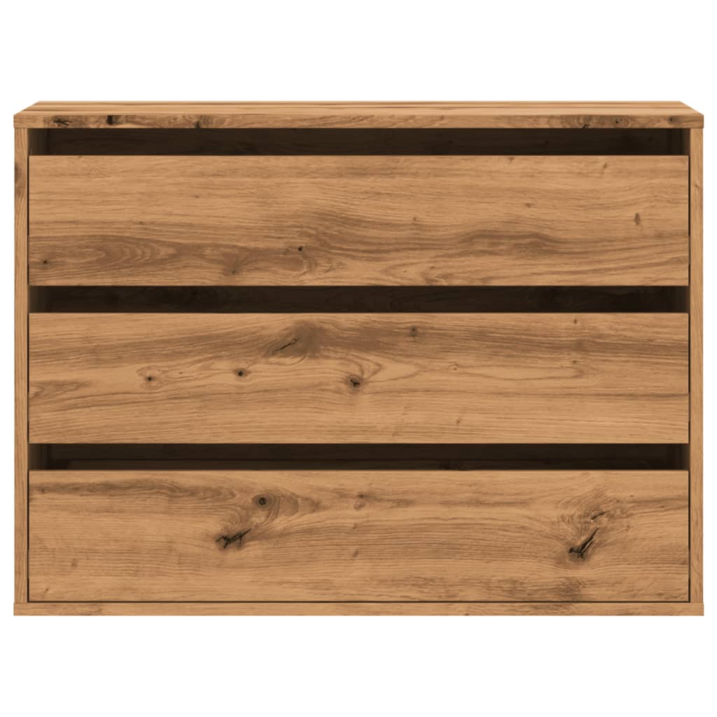 Kommode Brun Eik 80x41x58 cm