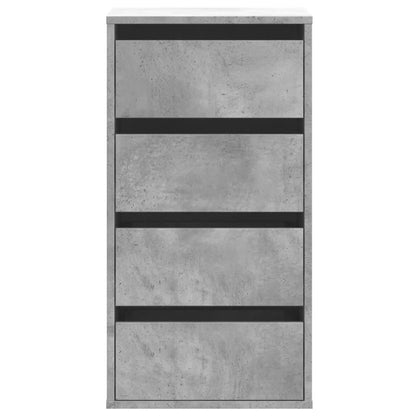 Kommode Betonggrå 40x41x76 cm