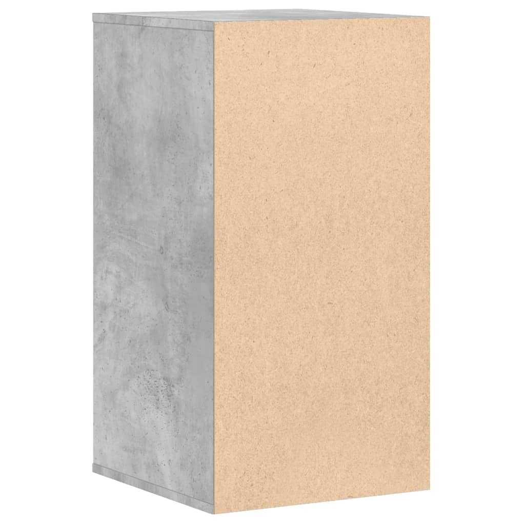 Kommode Betonggrå 40x41x76 cm