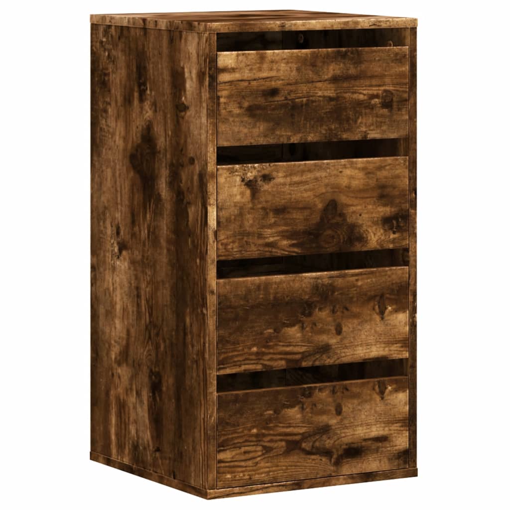 Kommode Røkt Eik 40x41x76 cm