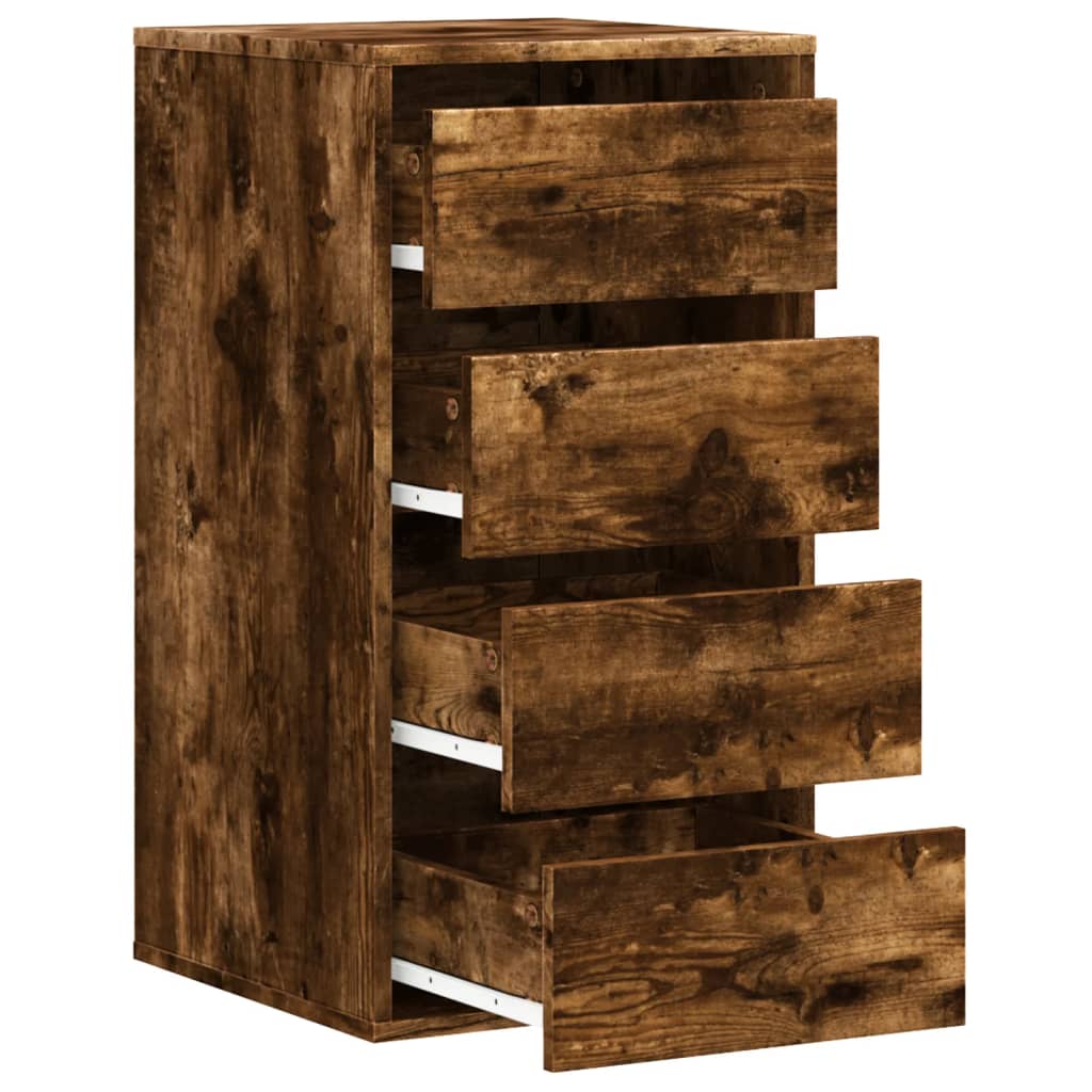 Kommode Røkt Eik 40x41x76 cm