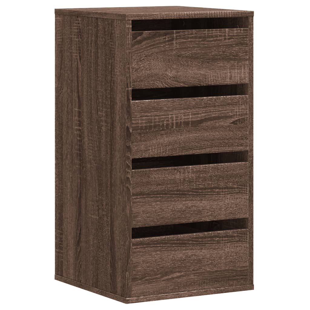 Kommode Brun Eik 40x41x76 cm