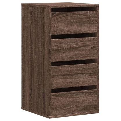 Kommode Brun Eik 40x41x76 cm