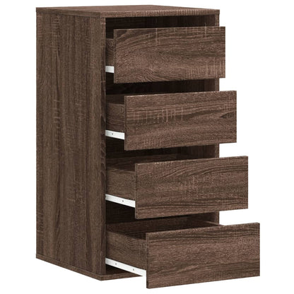 Kommode Brun Eik 40x41x76 cm