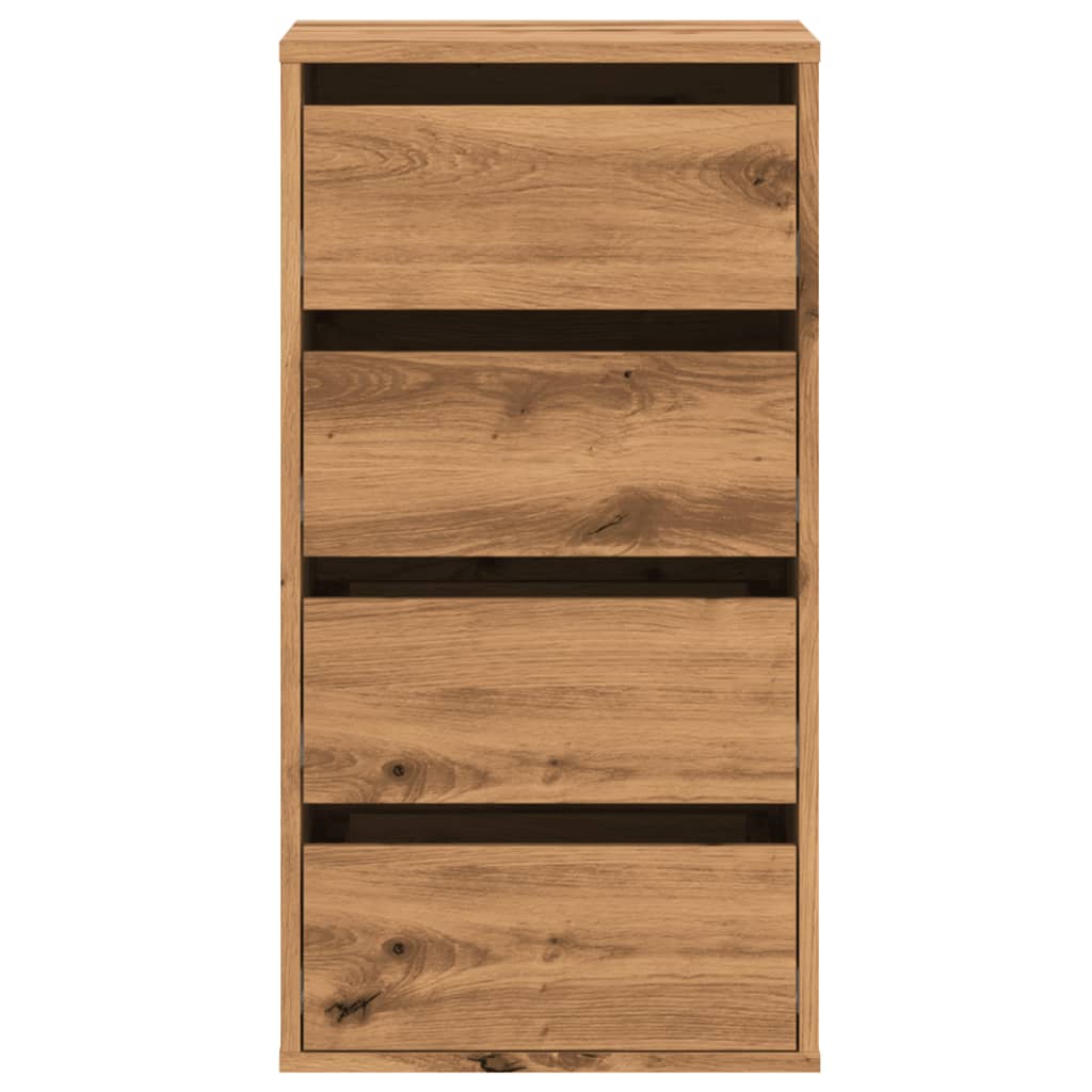 Kommode Brun Eik 40x41x76 cm
