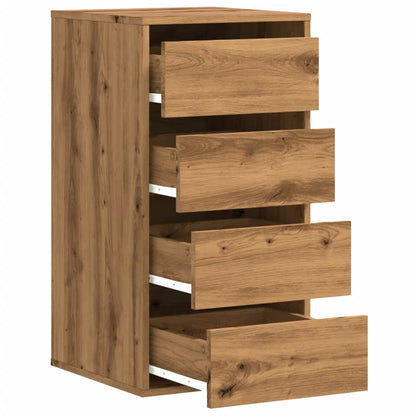 Kommode Brun Eik 40x41x76 cm
