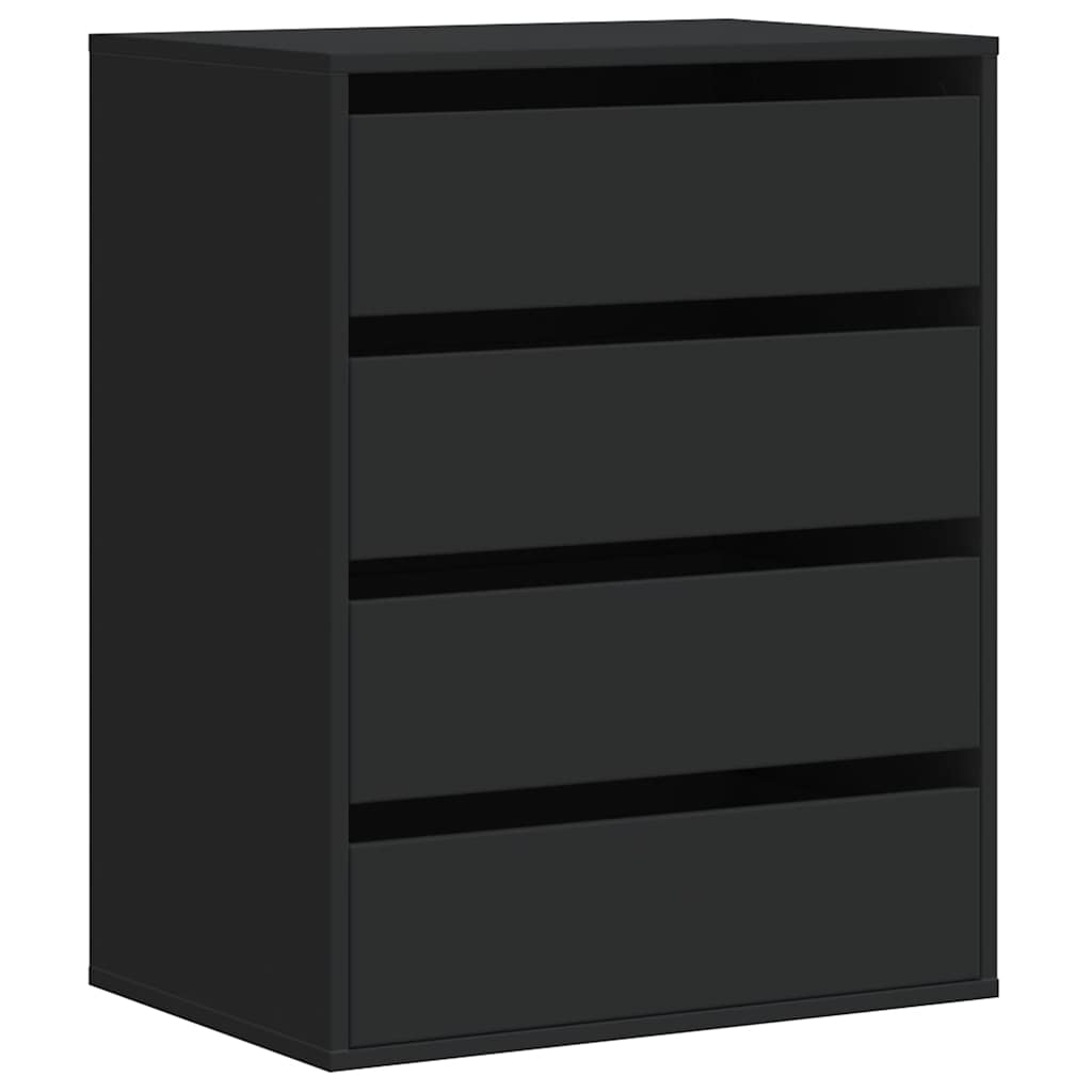 Kommode Svart 60x41x76 cm