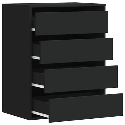 Kommode Svart 60x41x76 cm