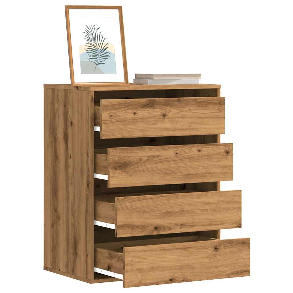 Kommode Brun Eik 60x41x76 cm