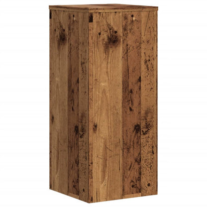 Plantestativer 2 stk gammelt tre 30x30x70 cm konstruert tre
