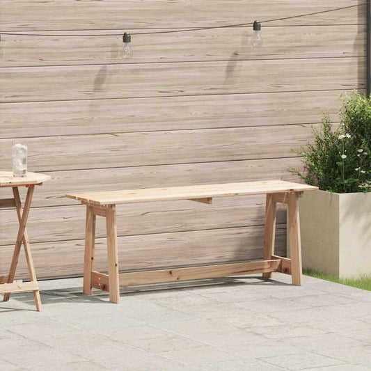 Hagebenk Tre Naturlig 119 x 37 x 47 cm Massiv Furu